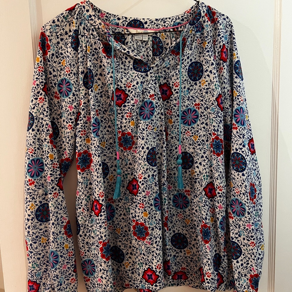 Boden floral blouse